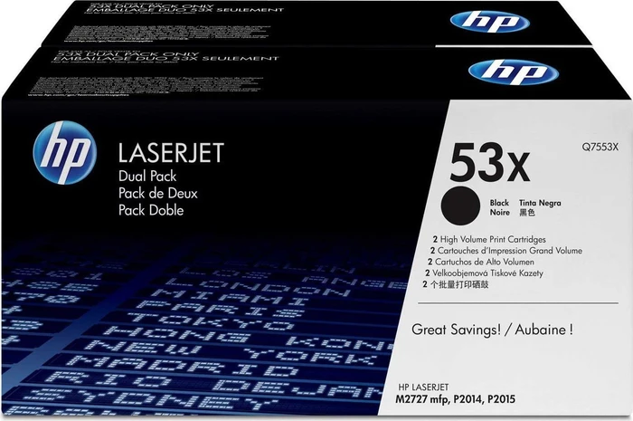 HP Toner 53X schwarz, 2er-Pack