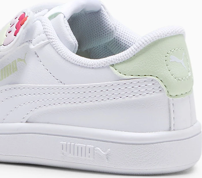 Puma Smash 3.0 Badges puma white/green illusion (Junior)