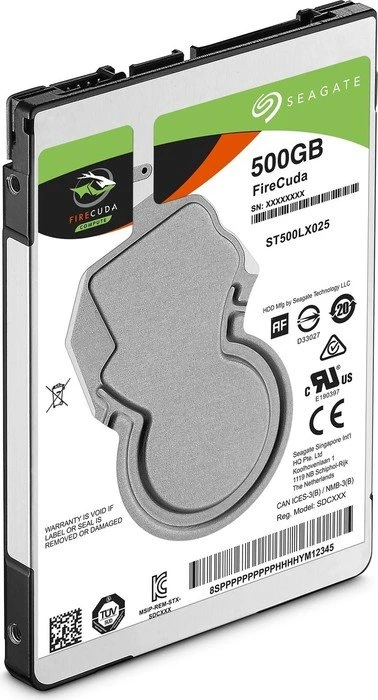 Seagate FireCuda Compute SSHD 500GB, 512e / 2.5" / SATA 6Gb/s