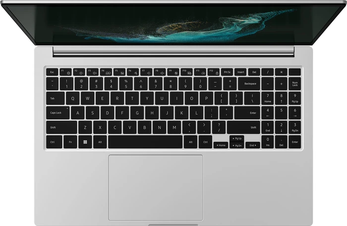 Samsung Galaxy Book2 15, Silver, Core i7-1255U, 8GB RAM, 512GB SSD, DE