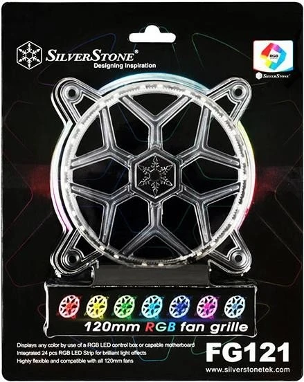 SilverStone RGB Lüftergitter 120mm