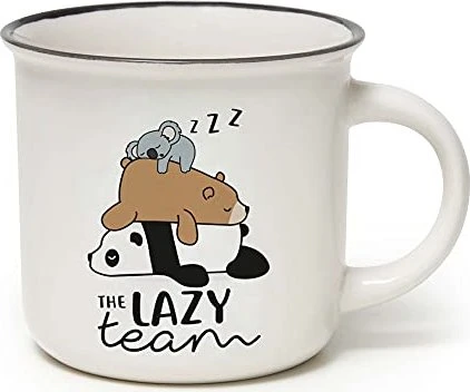 Legami Cappuccinotasse 350ml the lazy team