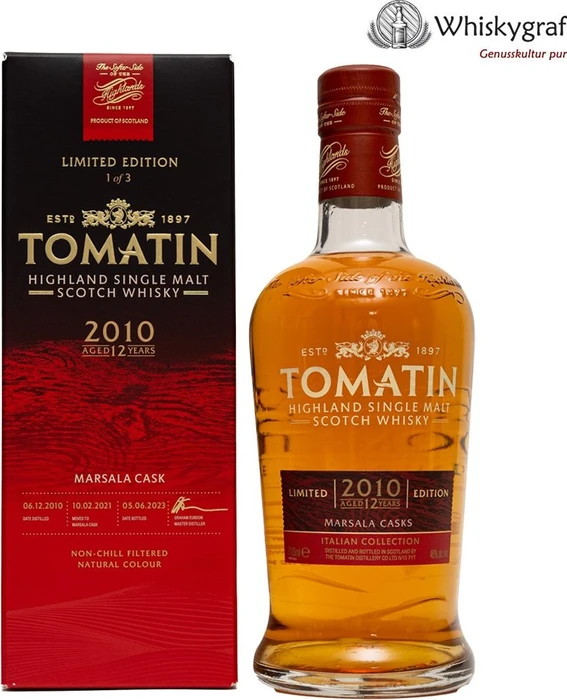Tomatin Italian Collection The Marsala Edition 2010 700ml
