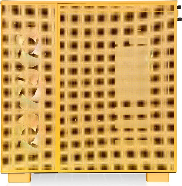 Thermaltake View 380 XL TG ARGB Bumblebee, gelb, Glasfenster
