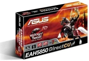 ASUS Radeon HD 5850 DirectCU, EAH5850 DC/2DIS/1GD5, 1GB GDDR5, DVI, HDMI, DP