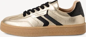 Tamaris Ledersneaker Low gold (Damen)