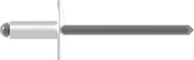 Gesipa Alu/Stahl Großkopf Blindniete 3.2x12mm, 500 Stück