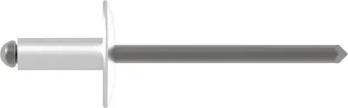 Gesipa Alu/Stahl Großkopf Blindniete 3.2x12mm, 500 Stück