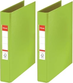 Esselte Standard Ringbuch 2-Ring, 40mm, A5, grün
