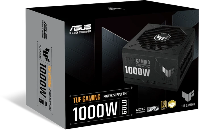 ASUS TUF Gaming Gold, TUF-GAMING-1000G, 1000W, ATX 3.1