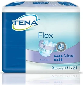 Tena Flex Maxi Hygieneeinlage Größe XL, 63 Stück (3x 21 Stück)