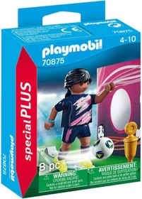 playmobil Special Plus Fußballerin mit Torwand