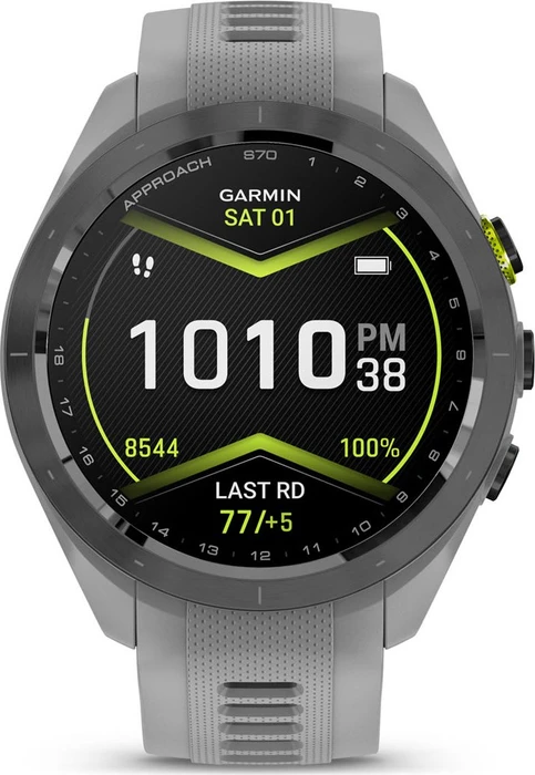 Garmin Approach S70 42mm GPS-Golfuhr black ceramic/powder grey