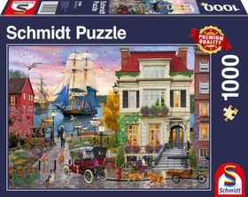 Schmidt Spiele Schiff im Hafen