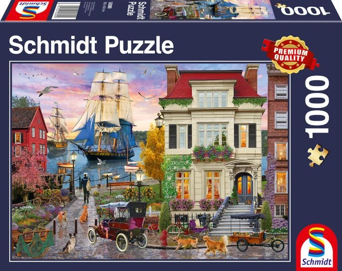 Schmidt Spiele Schiff im Hafen
