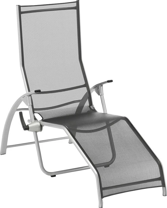 Kettler Tampa Bäderliege silber/schwarz