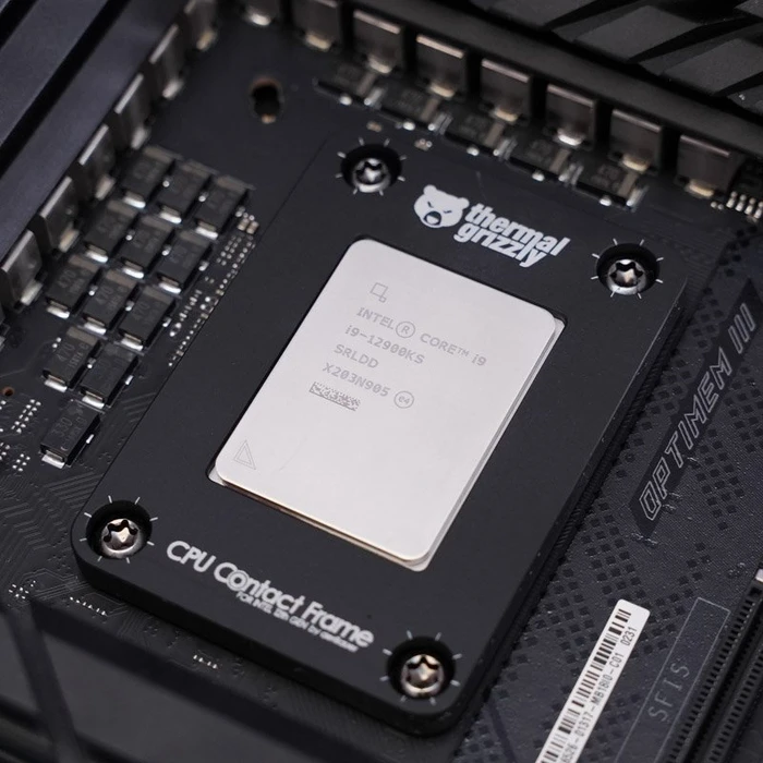 Thermal Grizzly CPU Contact Frame, Gen. 12/13 Intel CPU, Contact Frame by der8auer, CPU-Kontaktrahmen