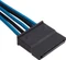 Corsair PSU Cable Kit Type 4 - Pro Package - Gen3, blau/schwarz Vorschaubild