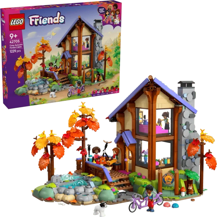 LEGO Friends - Gemütliche Hütte im Herbstwald