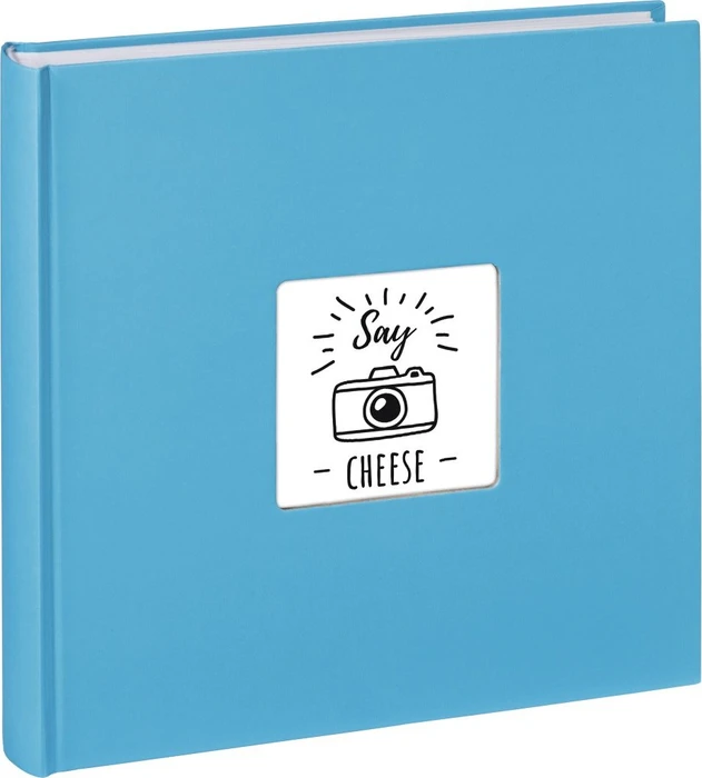 Hama Jumbo Fotoalbum, 30x30, 100 weiße Seiten, Fine Art blau