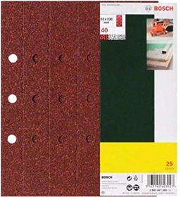 Bosch DIY Schleifblatt K240, 93x230mm, 25 Stück