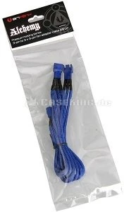 BitFenix 3-Pin auf 4x 3-Pin Verteiler, sleeved, 60cm, blau