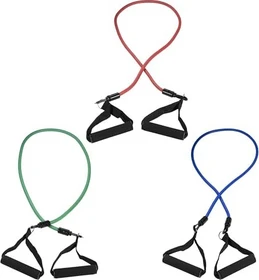 Gorilla Sports Fitness-Tube 3er Set Expander