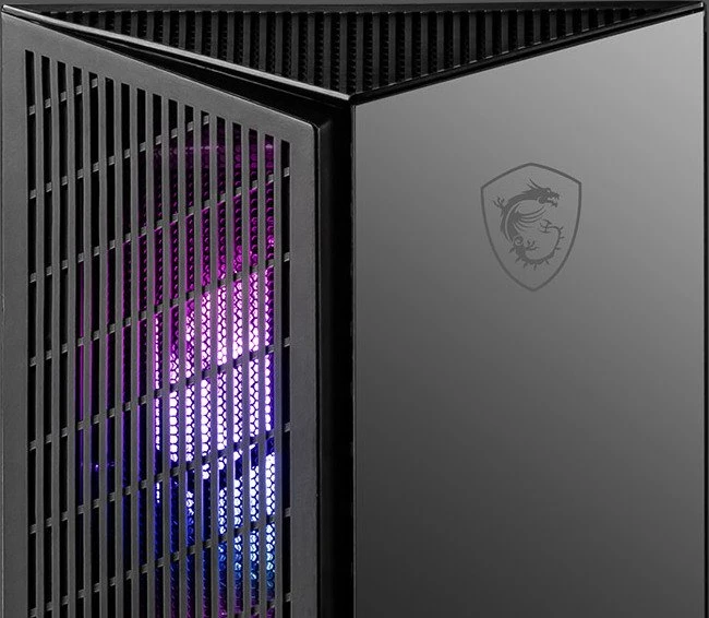 MSI MPG Gungnir 110M, Glasfenster