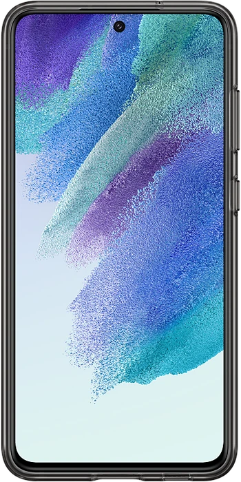 Samsung Slim Strap Cover für Galaxy S21 FE Dark Grey