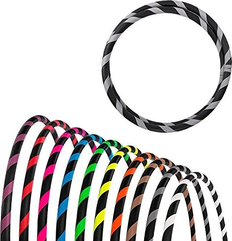 Hoopomania Fitness Hoop 100cm Gymnastikreifen grau