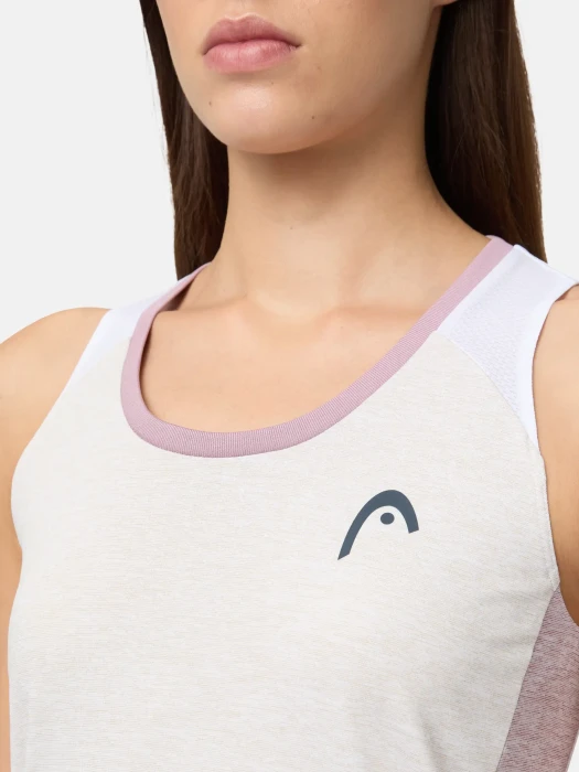Head Play Tech Funktionsshirt ärmellos weiß (Damen) (814106-WH) – Bild 3 von 7