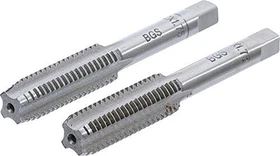 BGS technic Gewindebohrer mit Vor- und Fertigschneider, M12, 2 Stück