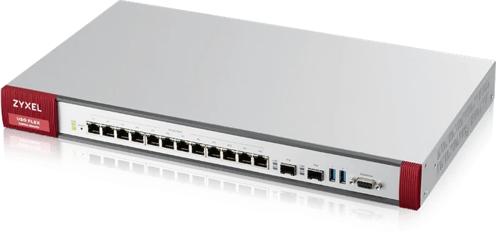Zyxel ZyWALL USG FLEX 700 UTM Rackmount Firewall, 12x RJ-45, 2x SFP, Service Bundle, 1 Jahr