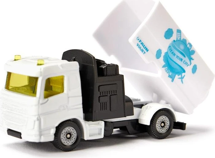 SIKU Super Kommunal Set Kehrmaschine und Müllwagen