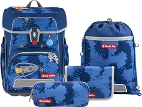 Step by Step Cloud Rocket Novo Schultaschen-Set, 5-tlg.