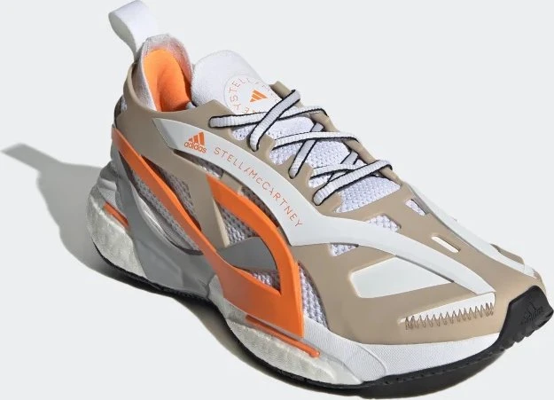 adidas Solar Glide ash pearl/cloud white/signal orange (Damen)