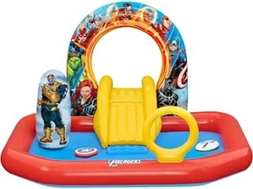 Bestway Marvel's Avengers Assemble Planschbecken rechteckig 211x198x125cm