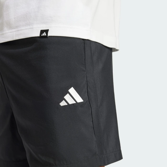 adidas Essential Small Logo Chelsea Hose kurz schwarz/weiß (Herren)