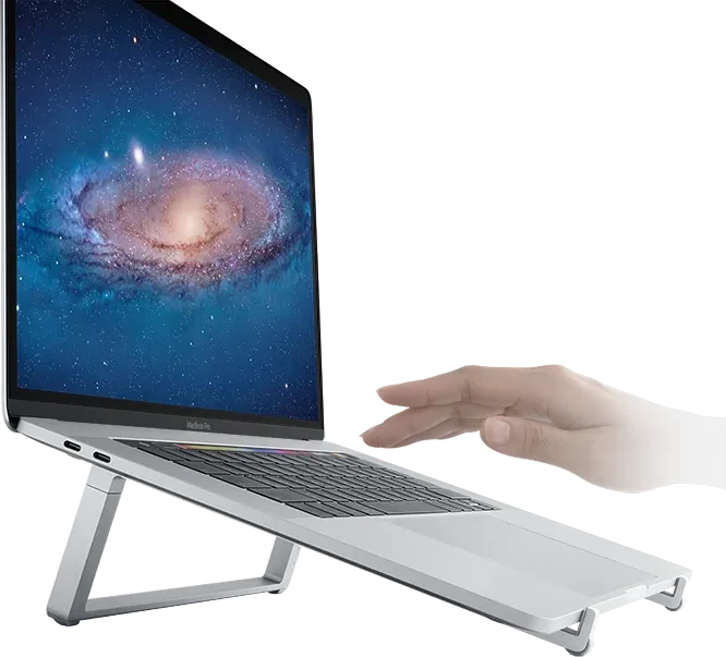 Rain Design mBar pro, faltbarer Notebook-Stand, Space Gray