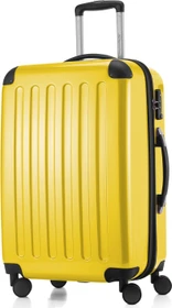 Hauptstadtkoffer Alex TSA Spinner erweiterbar 65cm gelb glänzend