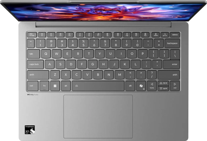 Lenovo IdeaPad Slim 5 13Q8Y11 (IdeaPad Slim 5x), Cloud Grey, Snapdragon X2 Plus - X2P-42-100, 32GB RAM, 1TB SSD, DE