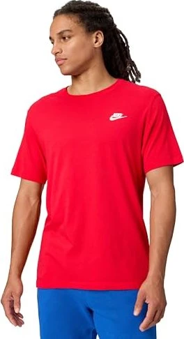Nike Sportswear Club Funktionsshirt kurzarm university red/white (Herren)
