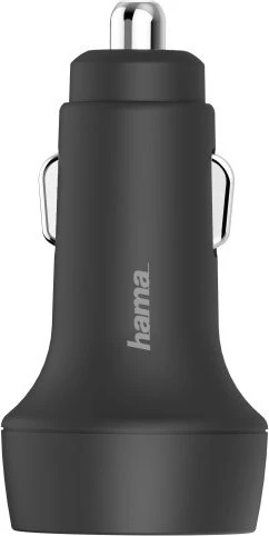 Hama Kfz-Ladegerät Power Delivery (PD)/Qualcomm Quick Charge 3.0 schwarz