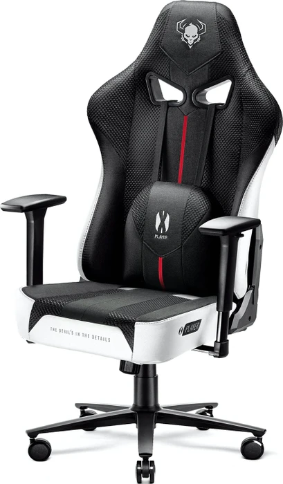 Diablo Chairs X-Player 2.0 King Gamingstuhl, schwarz/weiß
