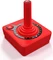 Atari CX40+ Wireless Joystick Ghost Edition Blinky rot Vorschaubild