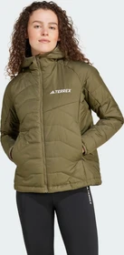 adidas Terrex Multi Synthetic Hooded Isolation Jacke olive strata (Damen)
