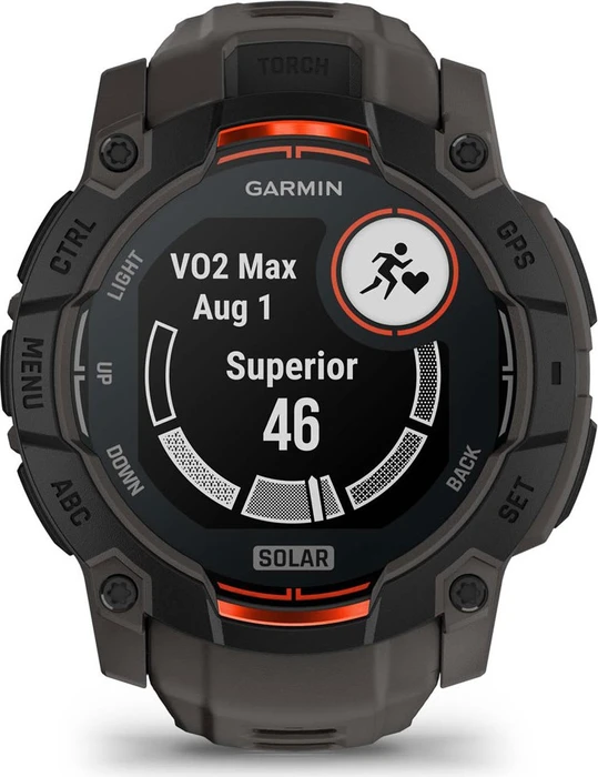 Garmin Instinct 3 Solar 50mm black/charcoal