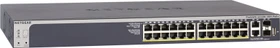 Netgear ProSAFE S3300 Rackmount Gigabit Smart Switch, 26x RJ-45, 2x SFP+, 195W PoE+ (S3300-28X-PoE+ / GS728TXP-100)