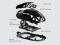 Mchose A7X Ultra 8K Magnesium Alloy Wireless Gaming Mouse, weiß, USB/Bluetooth Vorschaubild