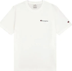 Champion Small Logo T-Shirt kurzarm weiß (Herren)